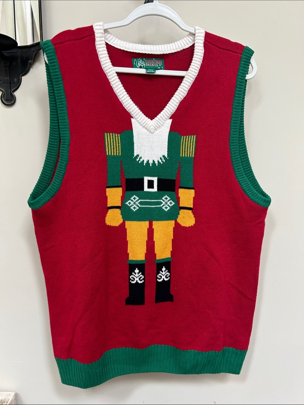 Ugly Christmas Sweater Vest XL